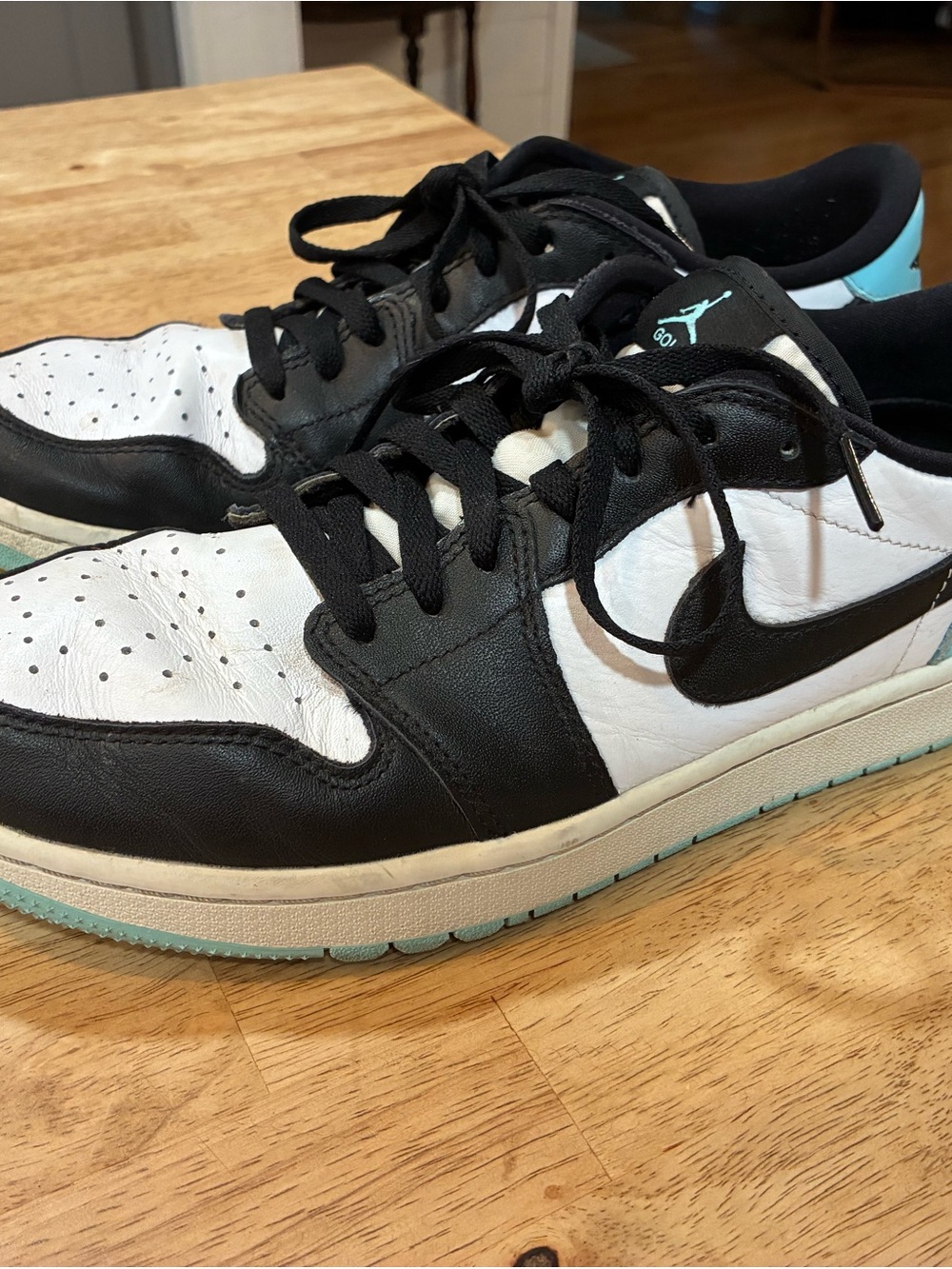 Air Jordan 1 Low Golf Copa Black White Blue Men’s Size 11 V